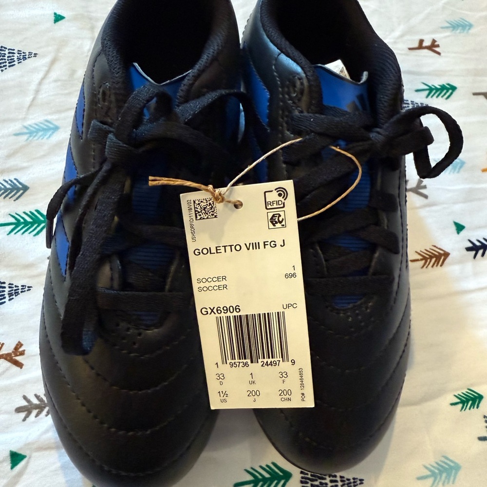Adidas Kids Sneakers - Black and Blue